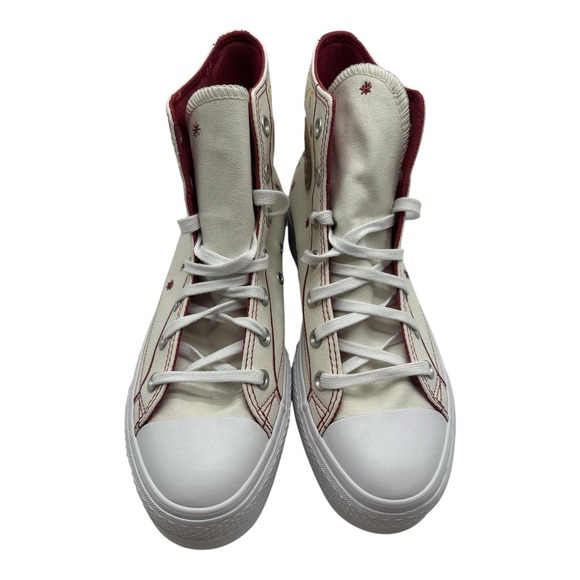 Converse Chuck Taylor All Star Lift Platform Western Stitch Shoes Women's Size 9 - Picture 5 of 9